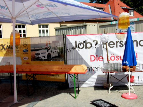 Letzte Vorbereitung  Hofer Volksfest Tag 1 – Foto 8