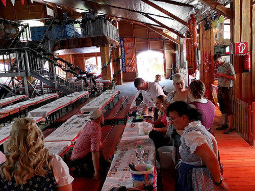 Letzte Vorbereitung  Hofer Volksfest Tag 1 – Foto 14