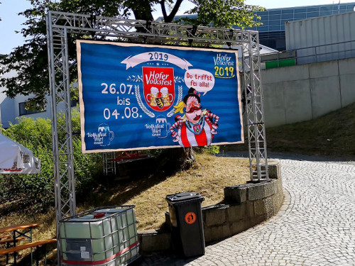 Letzte Vorbereitung  Hofer Volksfest Tag 1 – Foto 32