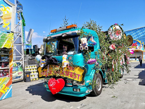 Letzte Vorbereitung  Hofer Volksfest Tag 1 – Foto 44