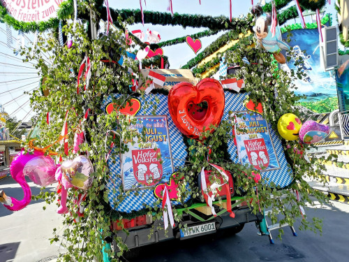 Letzte Vorbereitung  Hofer Volksfest Tag 1 – Foto 46