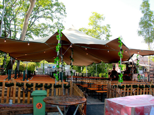 Letzte Vorbereitung  Hofer Volksfest Tag 1 – Foto 47