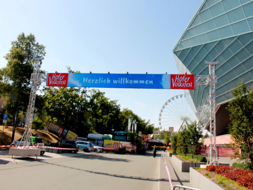 Letzte Vorbereitung  Hofer Volksfest Tag 1 – Foto 53