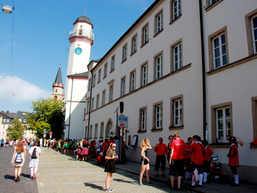 Aufstellung Volksfestumzug  Hofer Volksfest Tag 1 – Foto 4