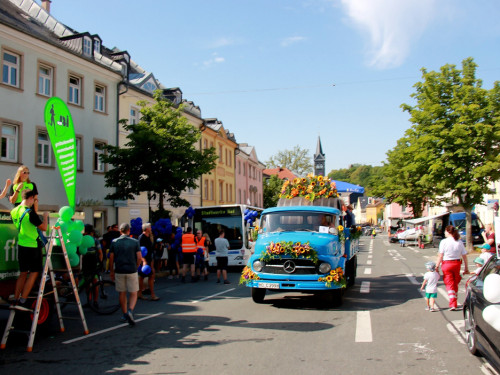 Aufstellung Volksfestumzug  Hofer Volksfest Tag 1 – Foto 24