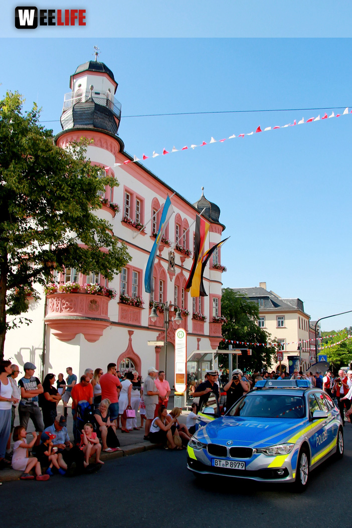 Volksfestumzug  Hofer Volksfest Tag 1