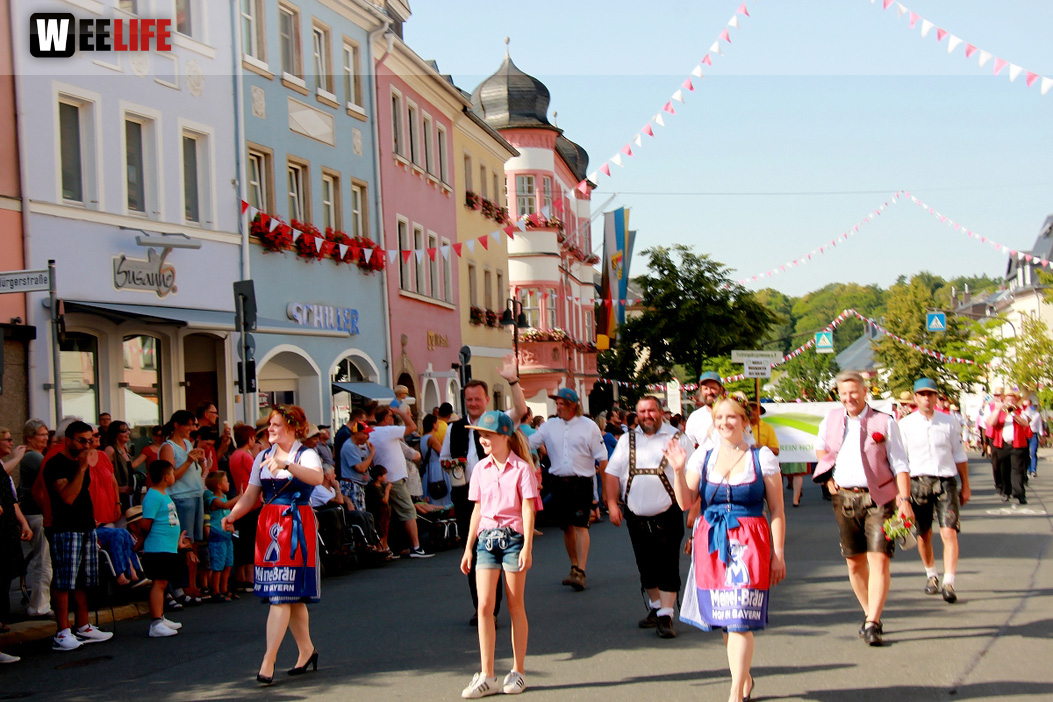 Volksfestumzug  Hofer Volksfest Tag 1