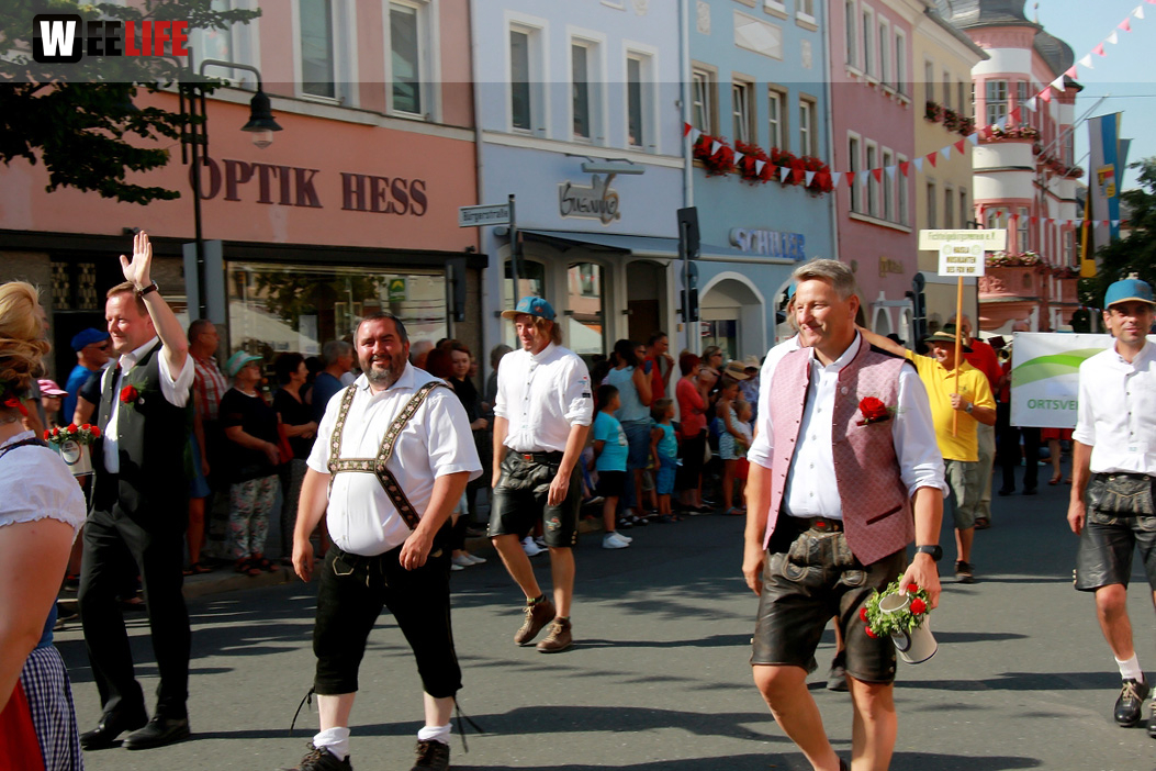 Volksfestumzug  Hofer Volksfest Tag 1