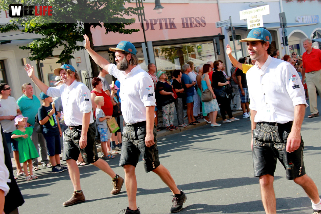 Volksfestumzug  Hofer Volksfest Tag 1