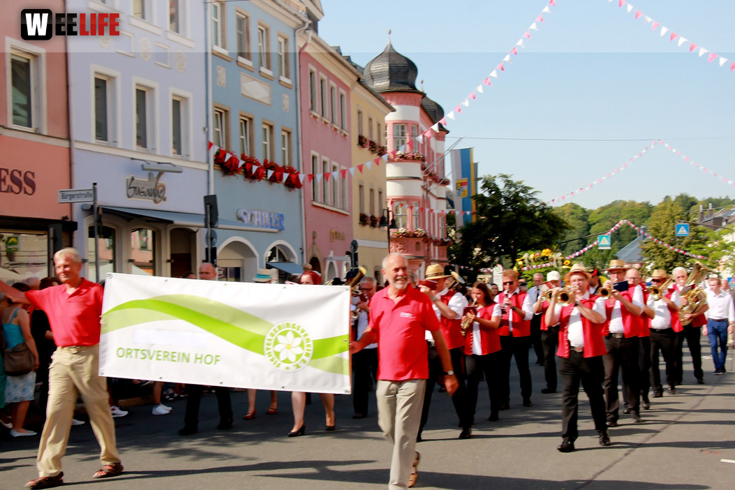 Volksfestumzug  Hofer Volksfest Tag 1