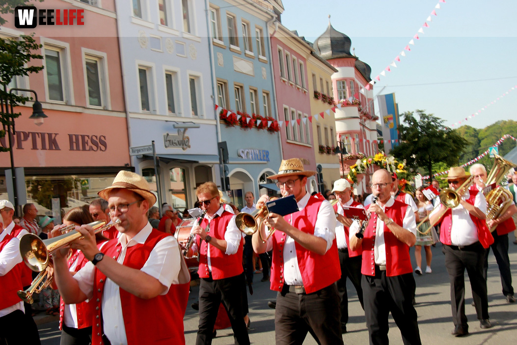 Volksfestumzug  Hofer Volksfest Tag 1