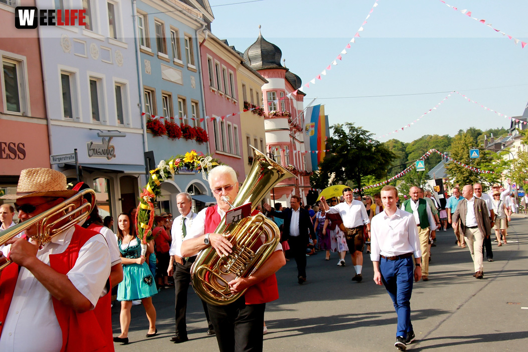 Volksfestumzug  Hofer Volksfest Tag 1