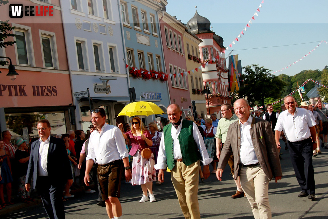 Volksfestumzug  Hofer Volksfest Tag 1