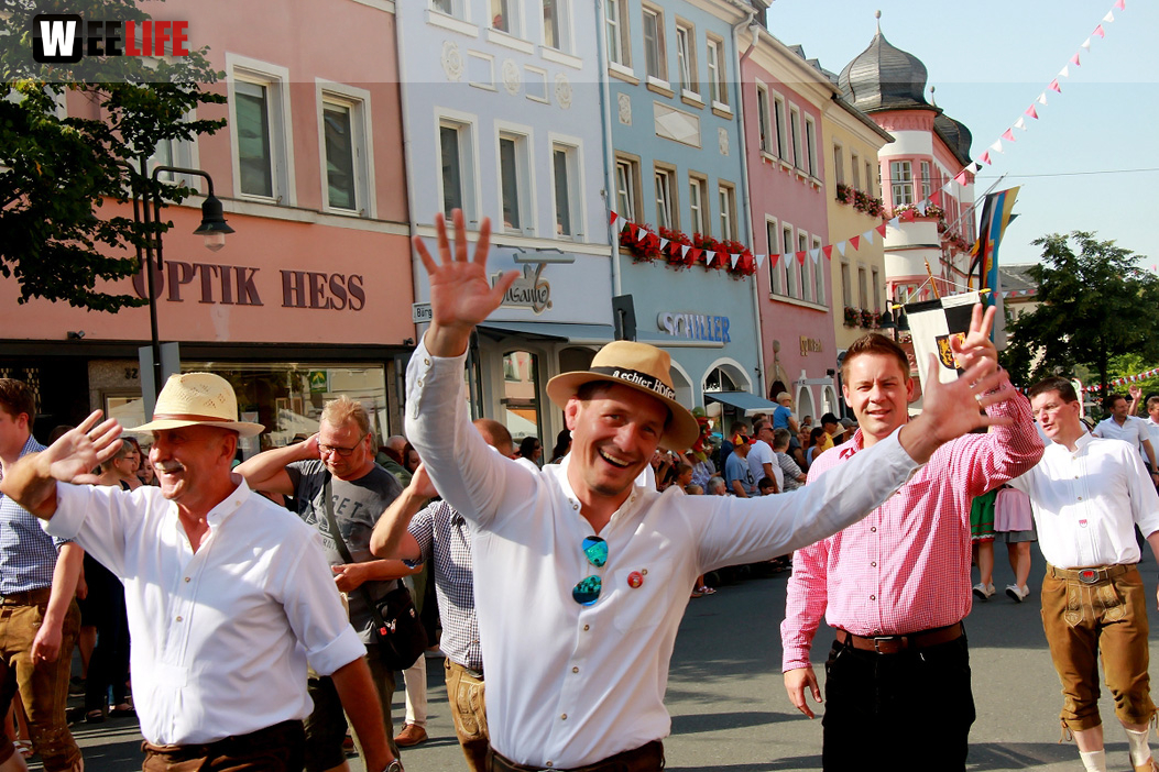 Volksfestumzug  Hofer Volksfest Tag 1