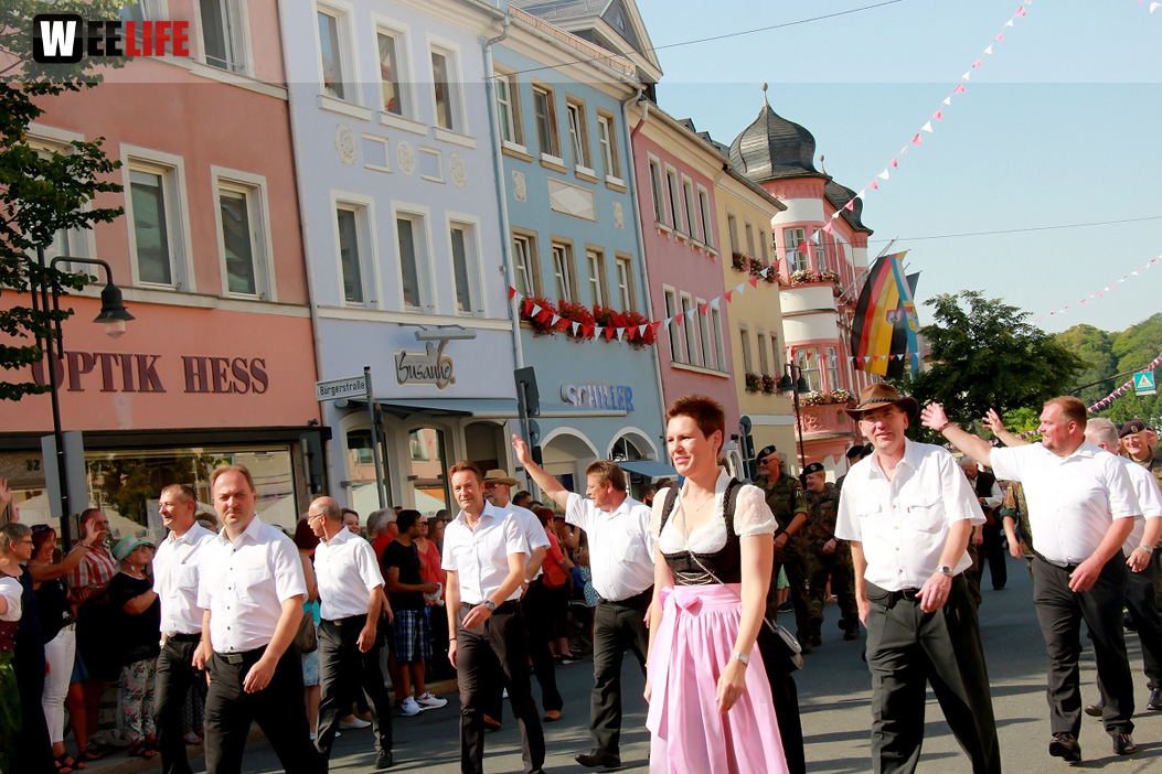 Volksfestumzug  Hofer Volksfest Tag 1