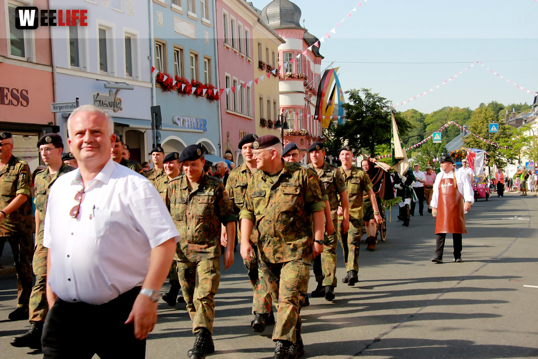 Volksfestumzug  Hofer Volksfest Tag 1