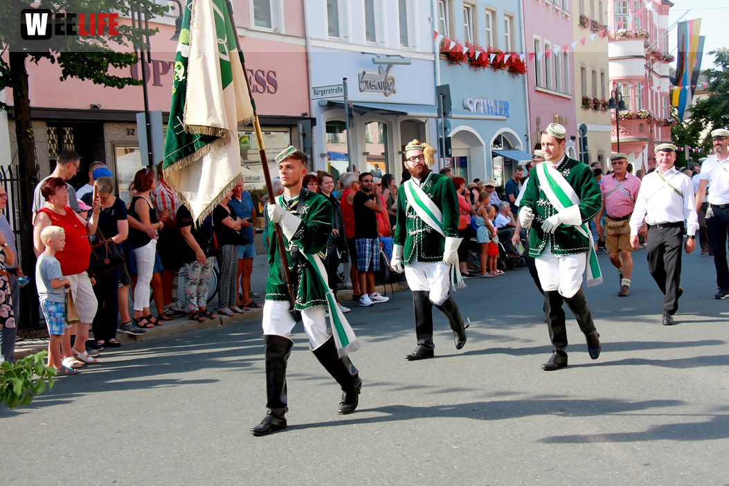 Volksfestumzug  Hofer Volksfest Tag 1