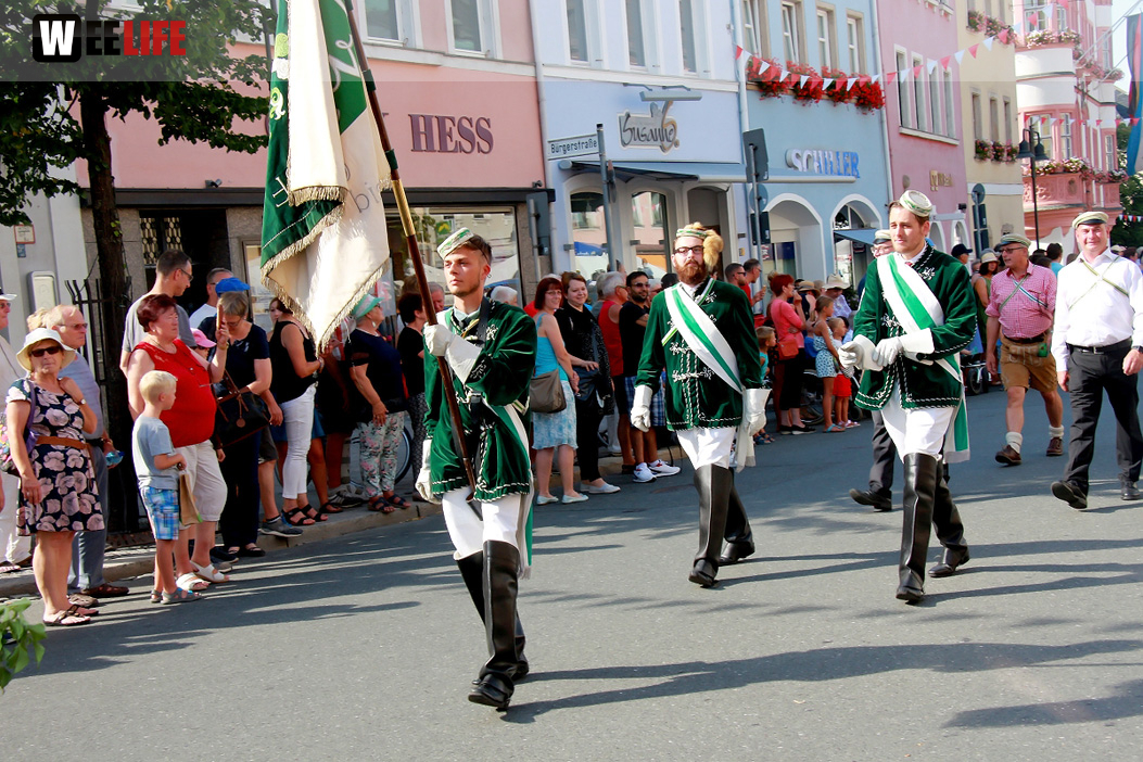 Volksfestumzug  Hofer Volksfest Tag 1