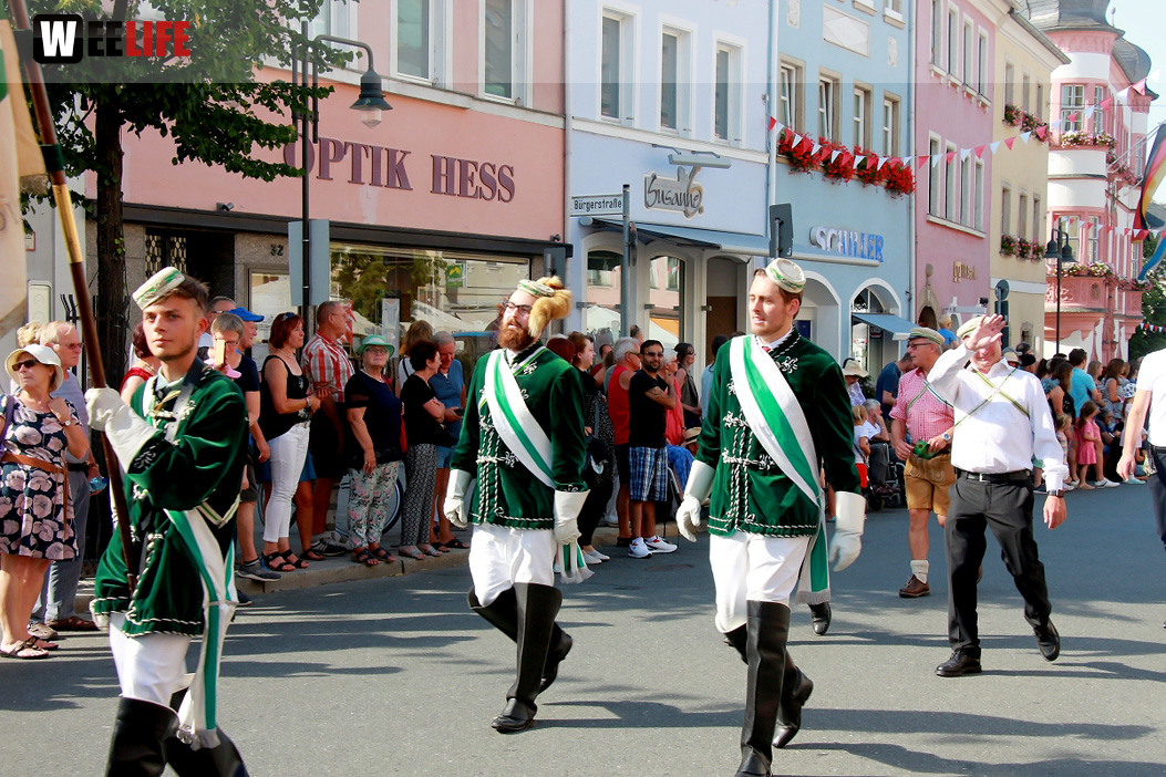 Volksfestumzug  Hofer Volksfest Tag 1