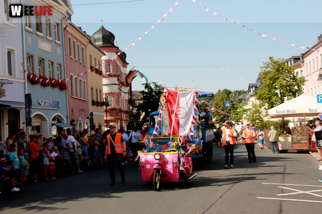 Volksfestumzug  Hofer Volksfest Tag 1