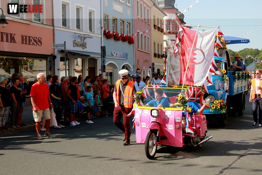 Volksfestumzug  Hofer Volksfest Tag 1