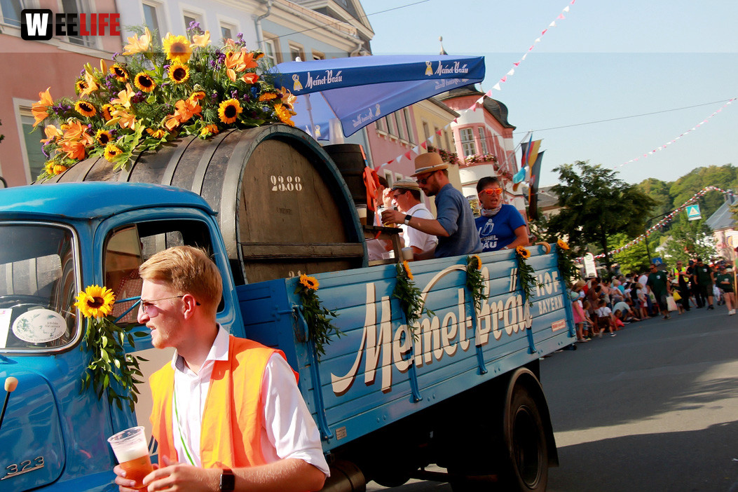 Volksfestumzug  Hofer Volksfest Tag 1
