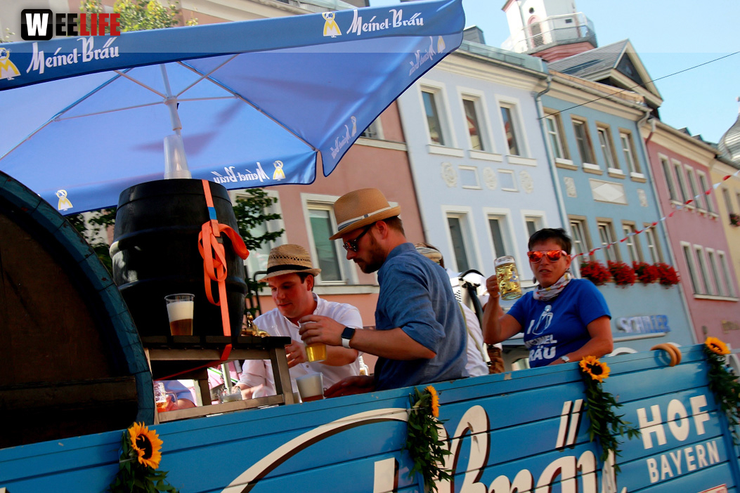 Volksfestumzug  Hofer Volksfest Tag 1
