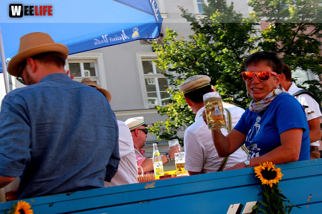 Volksfestumzug  Hofer Volksfest Tag 1