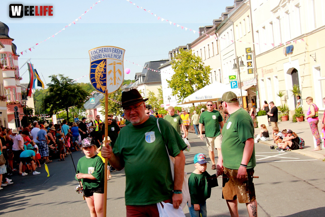 Volksfestumzug  Hofer Volksfest Tag 1