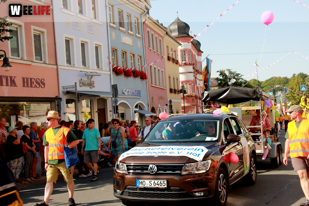 Volksfestumzug  Hofer Volksfest Tag 1
