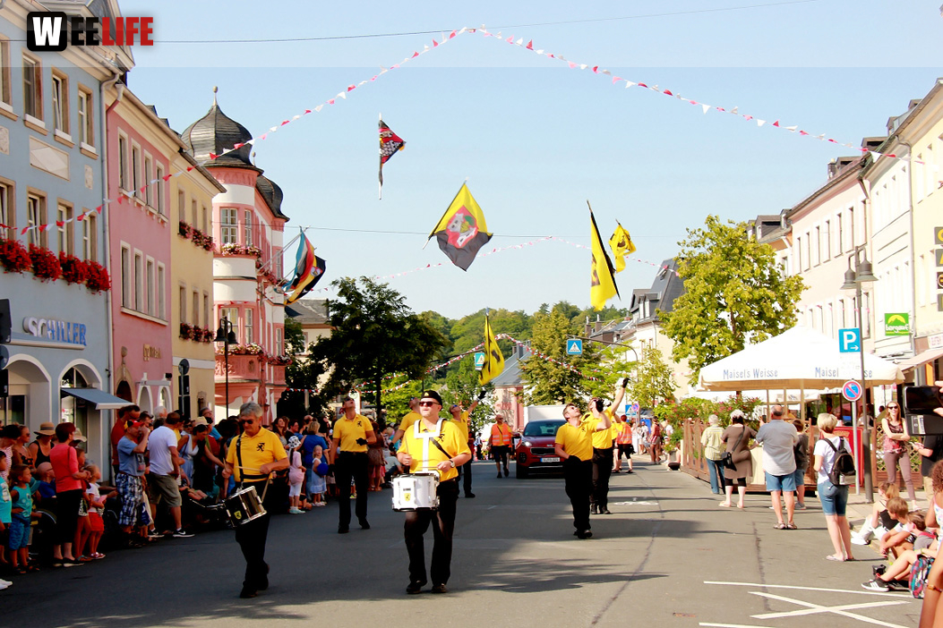 Volksfestumzug  Hofer Volksfest Tag 1