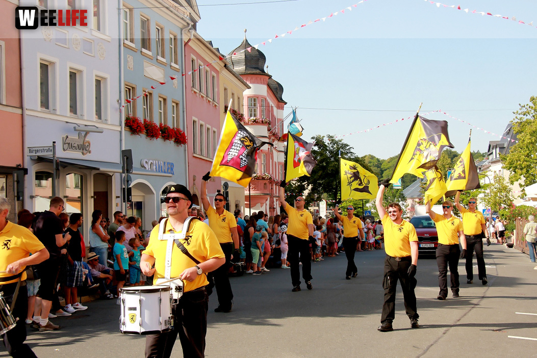 Volksfestumzug  Hofer Volksfest Tag 1