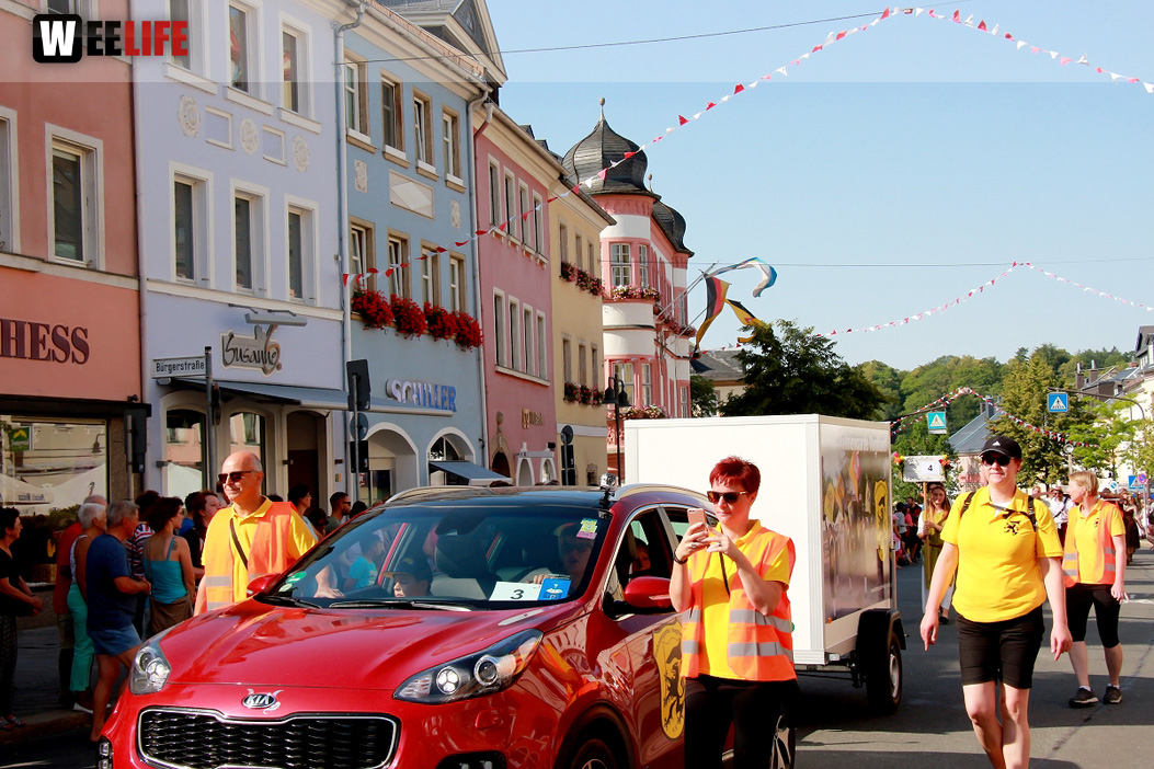 Volksfestumzug  Hofer Volksfest Tag 1