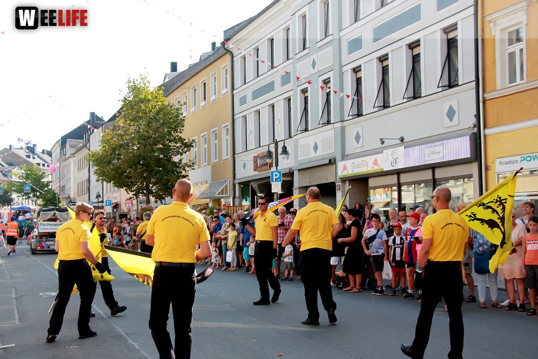 Volksfestumzug  Hofer Volksfest Tag 1