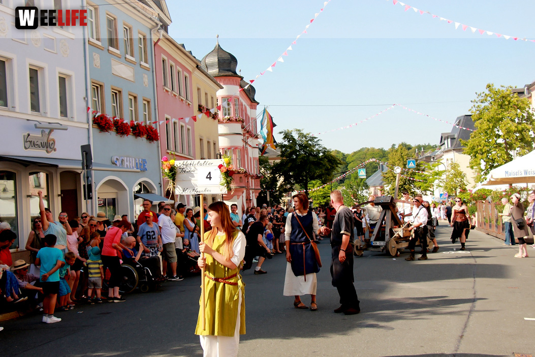 Volksfestumzug  Hofer Volksfest Tag 1