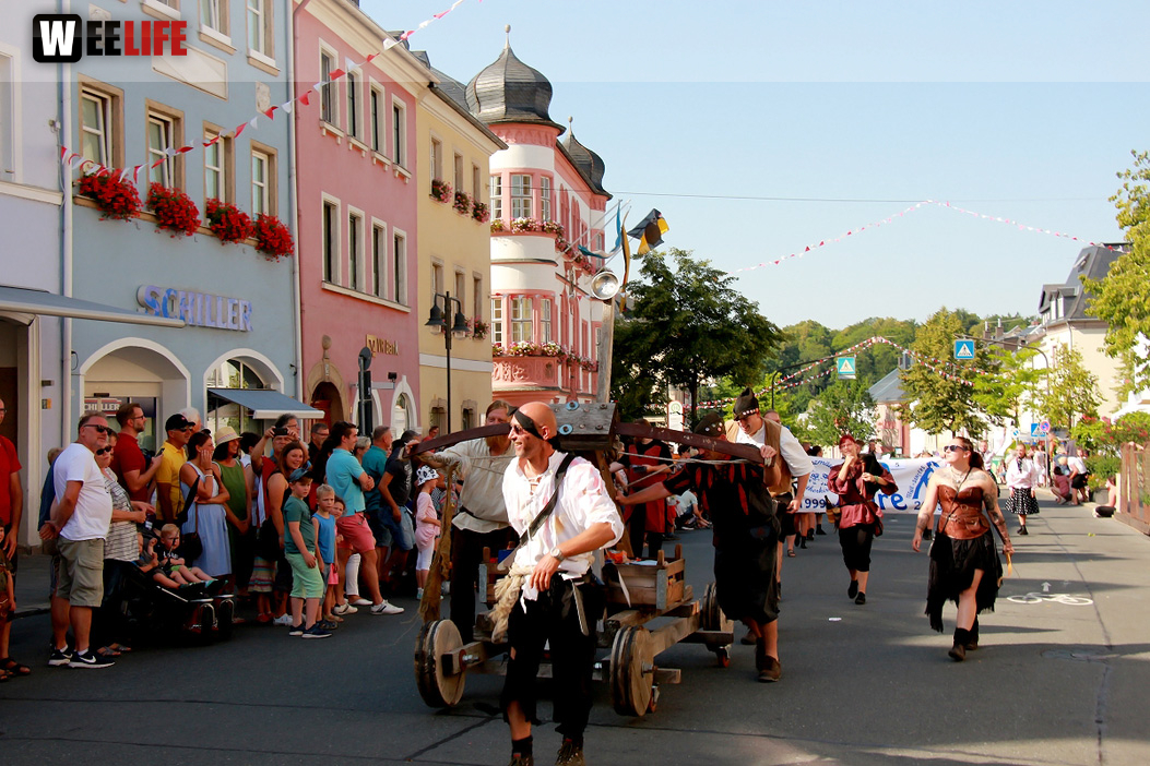 Volksfestumzug  Hofer Volksfest Tag 1