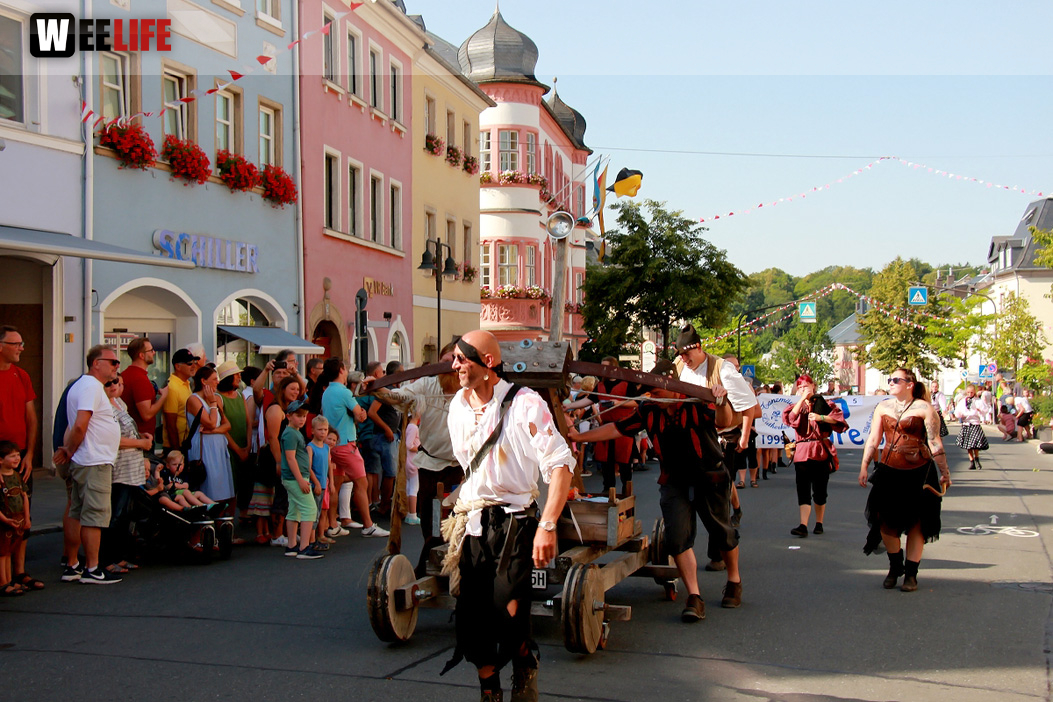 Volksfestumzug  Hofer Volksfest Tag 1