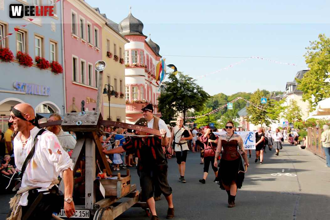 Volksfestumzug  Hofer Volksfest Tag 1