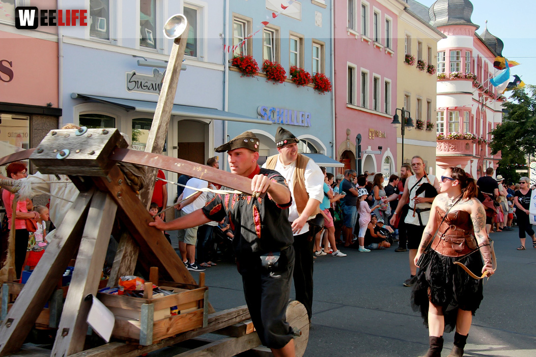 Volksfestumzug  Hofer Volksfest Tag 1