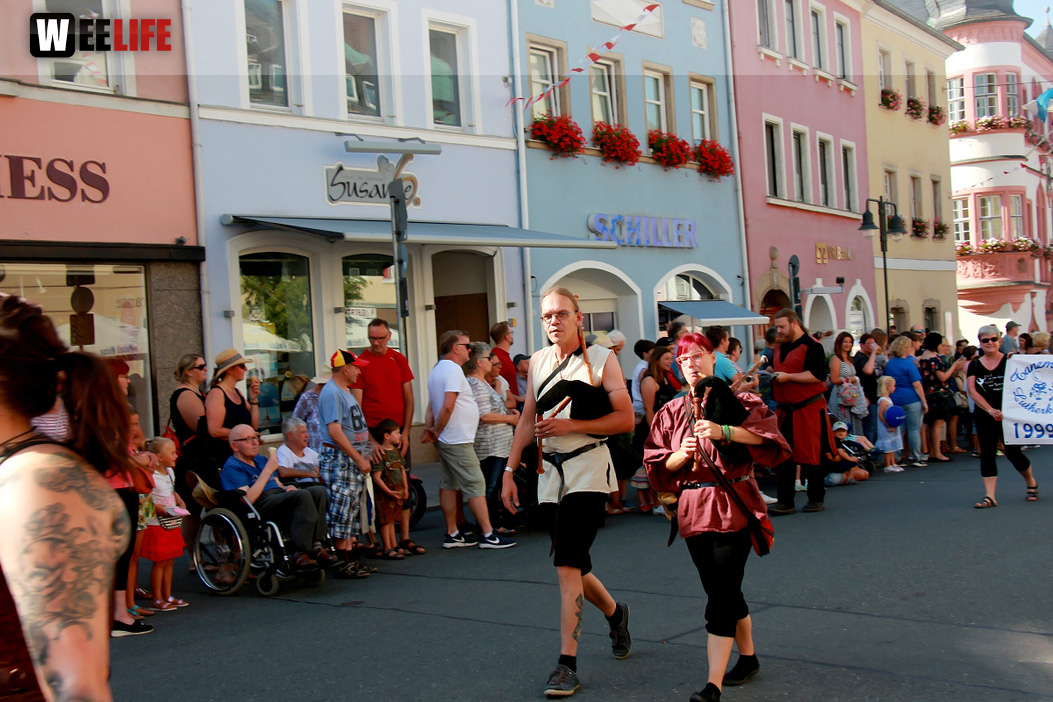 Volksfestumzug  Hofer Volksfest Tag 1