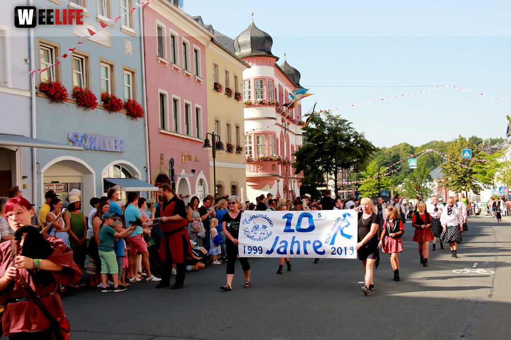 Volksfestumzug  Hofer Volksfest Tag 1