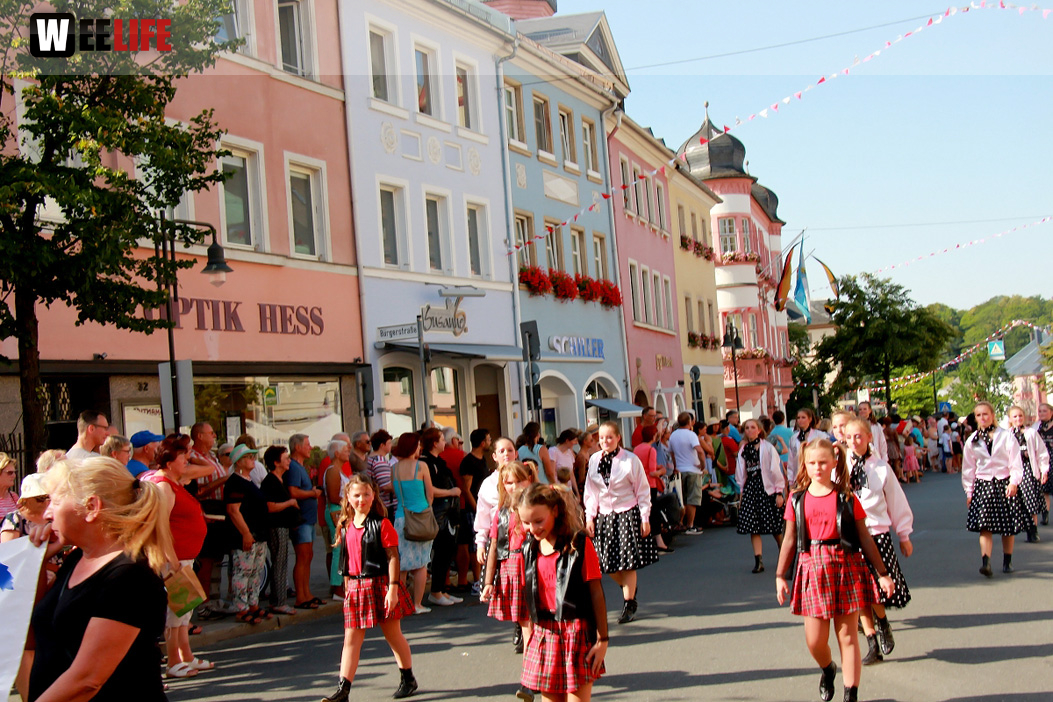 Volksfestumzug  Hofer Volksfest Tag 1