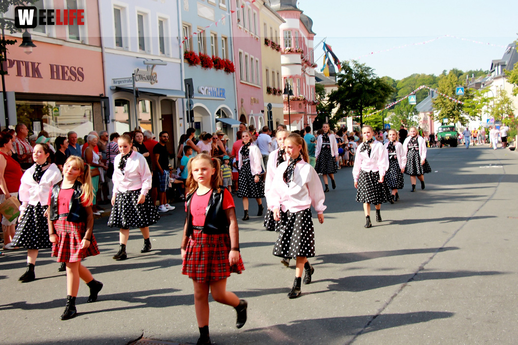 Volksfestumzug  Hofer Volksfest Tag 1