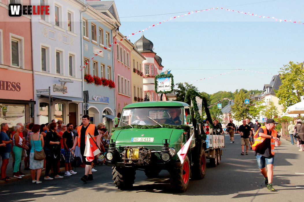 Volksfestumzug  Hofer Volksfest Tag 1