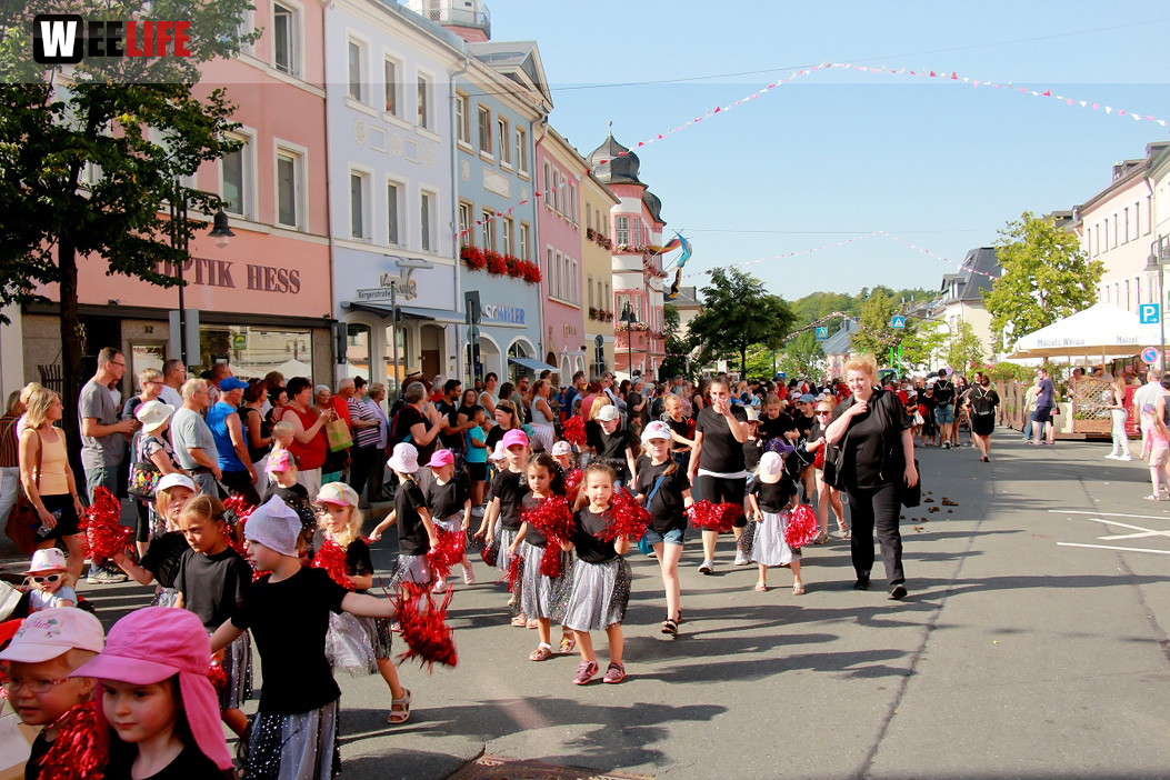 Volksfestumzug  Hofer Volksfest Tag 1