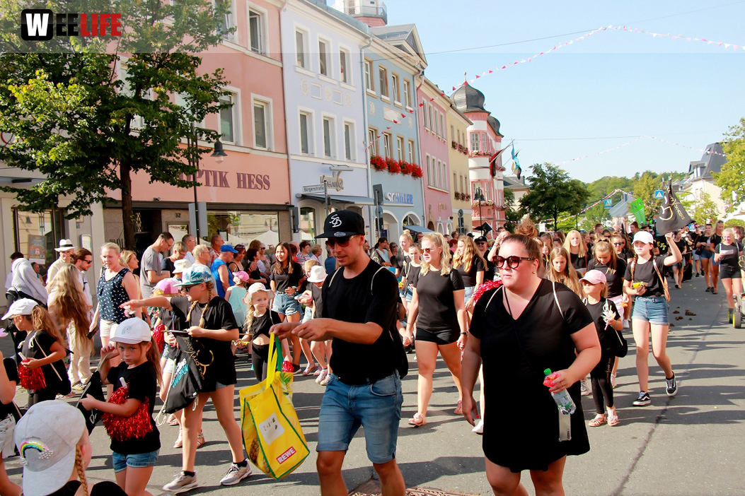 Volksfestumzug  Hofer Volksfest Tag 1