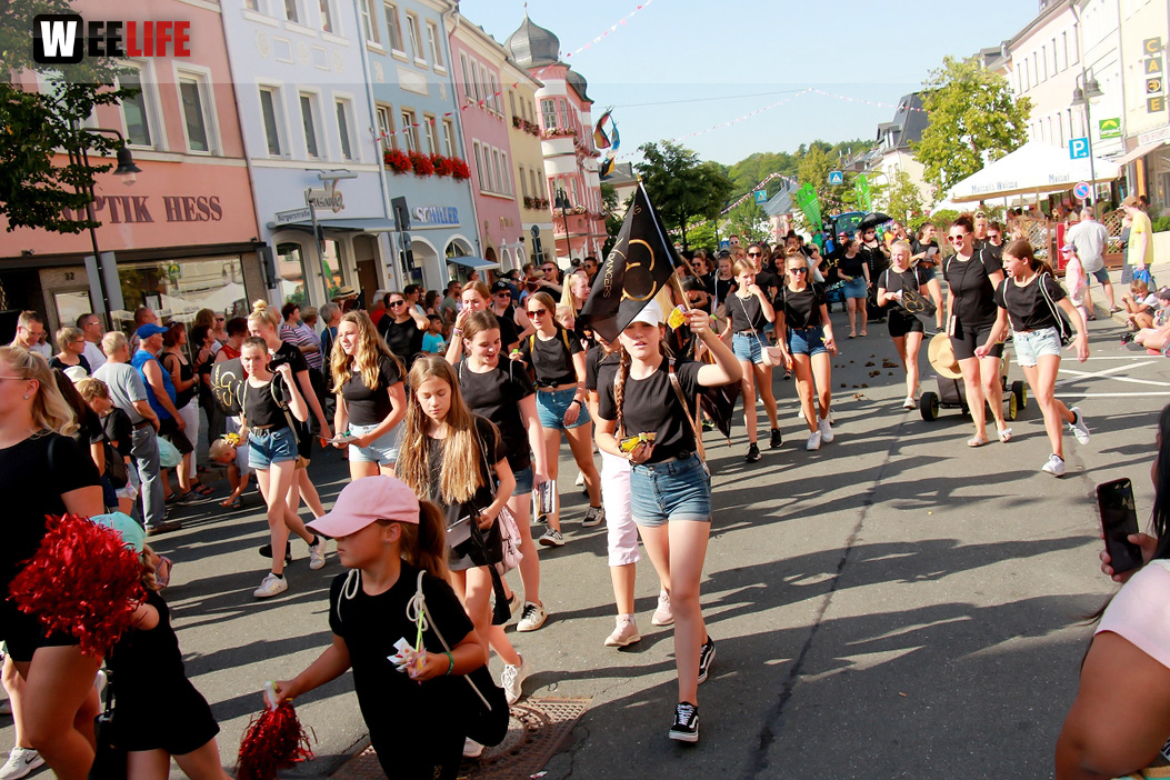 Volksfestumzug  Hofer Volksfest Tag 1