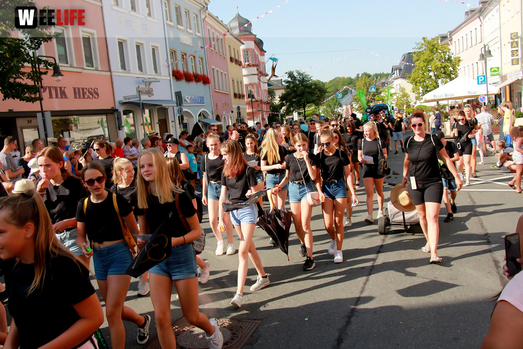 Volksfestumzug  Hofer Volksfest Tag 1