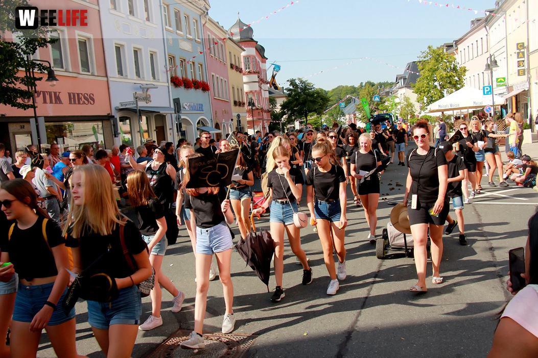 Volksfestumzug  Hofer Volksfest Tag 1