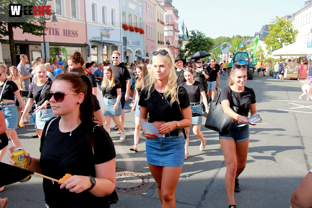 Volksfestumzug  Hofer Volksfest Tag 1